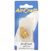 Nipple Brass 1/8x3/8 M/m 1pc Pack (image for) Nipple Brass 1/8x3/8 M/m 1pc Pack