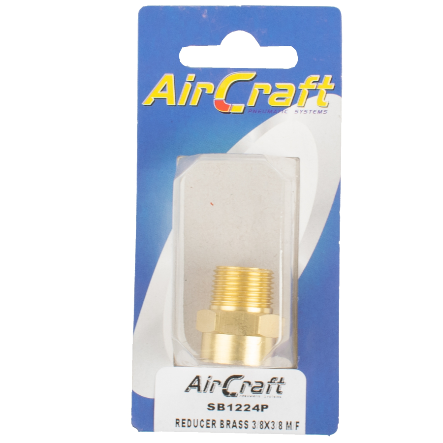 (image for) Reducer Brass 3/8x3/8 M/f 1pc Pack