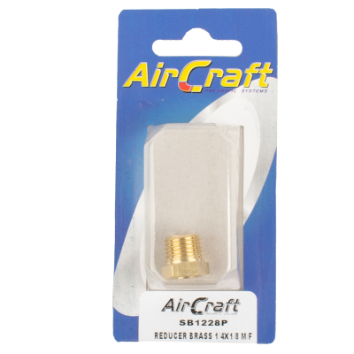 (image for) Reducer Brass 1/4x1/8 M/f Conical 1pc Pack