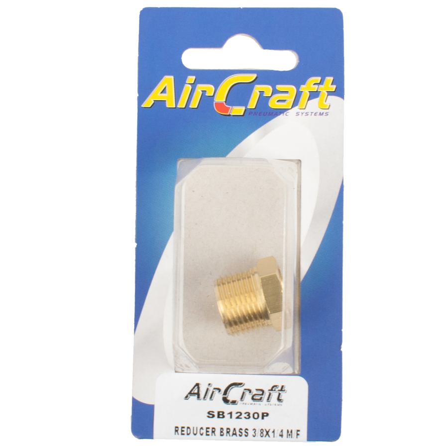 (image for) Reducer Brass 3/8x1/4 M/f Conical 1pc Pack