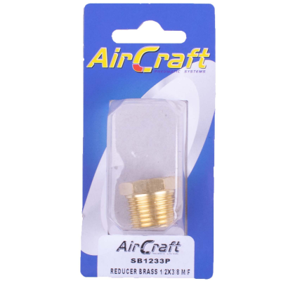 (image for) Reducer Brass 1/2x3/8 M/f Conical 1pc Pack