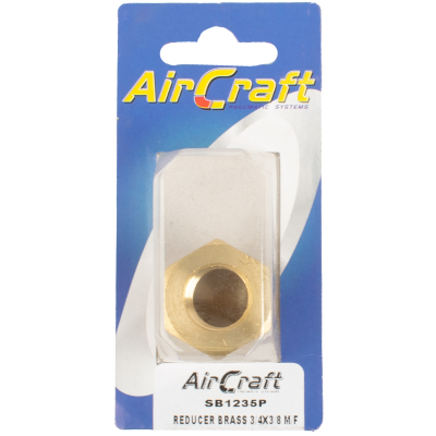 (image for) Reducer Brass 3/4x3/8 M/f Conical 1pc Pack