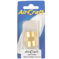 Manifold Brass 1/2x1/2 F/f 1pc Pack (image for) Manifold Brass 1/2x1/2 F/f 1pc Pack