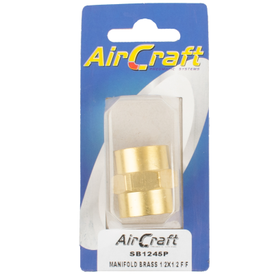 (image for) Manifold Brass 1/2x1/2 F/f 1pc Pack