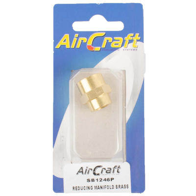 (image for) Reducing Manifold Brass 1/8x1/4 F/f 1pc Pack