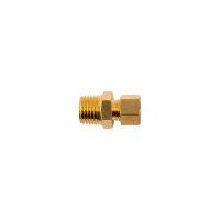 (image for) Brass Conical Str. 1/4' Tube X 1/4' M