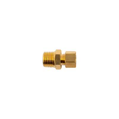 (image for) Brass Conical Str. 1/4' Tube X 1/4' M