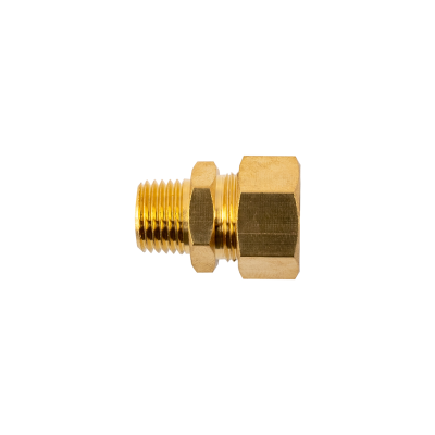 (image for) Brass Conical Str. 1/2' Tube X 1/4' M