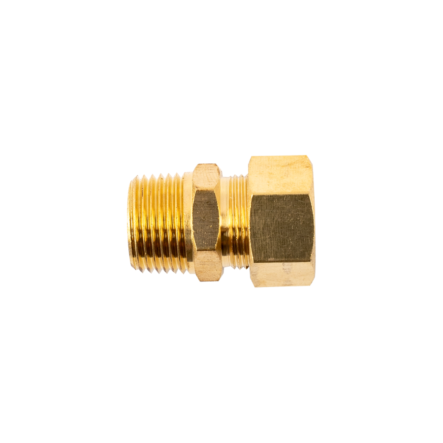(image for) Brass Conical Str. 1/2' Tube X 3/8' M