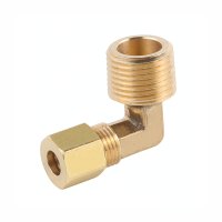 (image for) Conical Elbow Brass 3/8' X 1/4'm