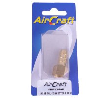 (image for) Hose Tail Connector Brass 1/4f X 10mm 1pc Pack