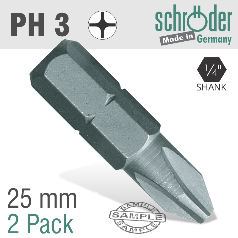 (image for) Phil.no.3x25mm Classic Bit 2cd
