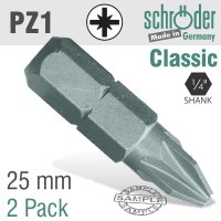 (image for) Pozi.no.1x25mm Classic Bit 2cd
