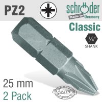 (image for) Pozi.no.2x25mm Classic Bit 2cd