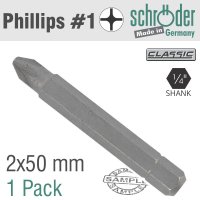 (image for) Pozi.no.2x50mm Classic Bit Bulk