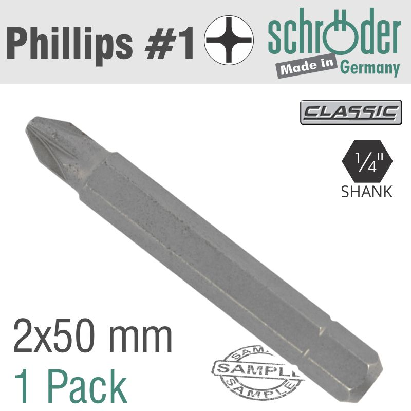 (image for) Pozi.no.2x50mm Classic Bit Bulk