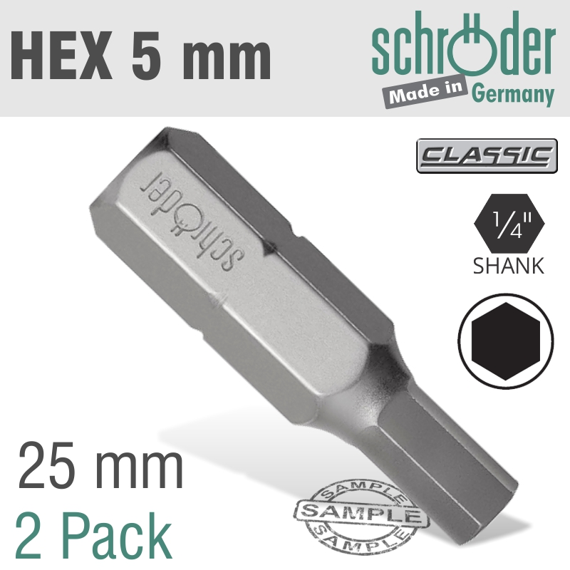 (image for) Hex/allen Ins.bit 5mm 2cd