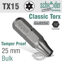(image for) Torx Tamper Resist T15h X 25mm
