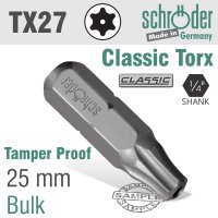 (image for) Torx Tamper Resist T27 25mm