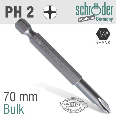 (image for) Phil.no.2 70mm Power Bit Bulk
