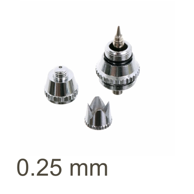 (image for) Nozzle Kit For A180 Airbrush 0.25mm