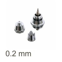 (image for) Nozzle Kit For A208 Airbrush 0.2mm