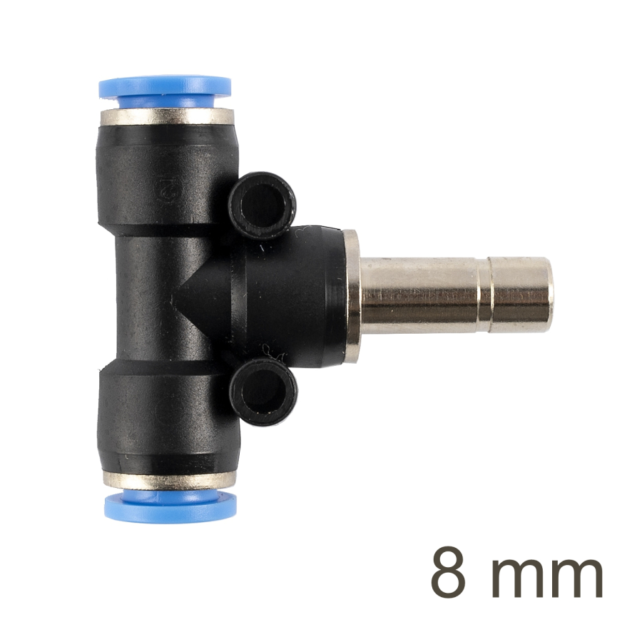 (image for) Insert T-joint Pu 8mm