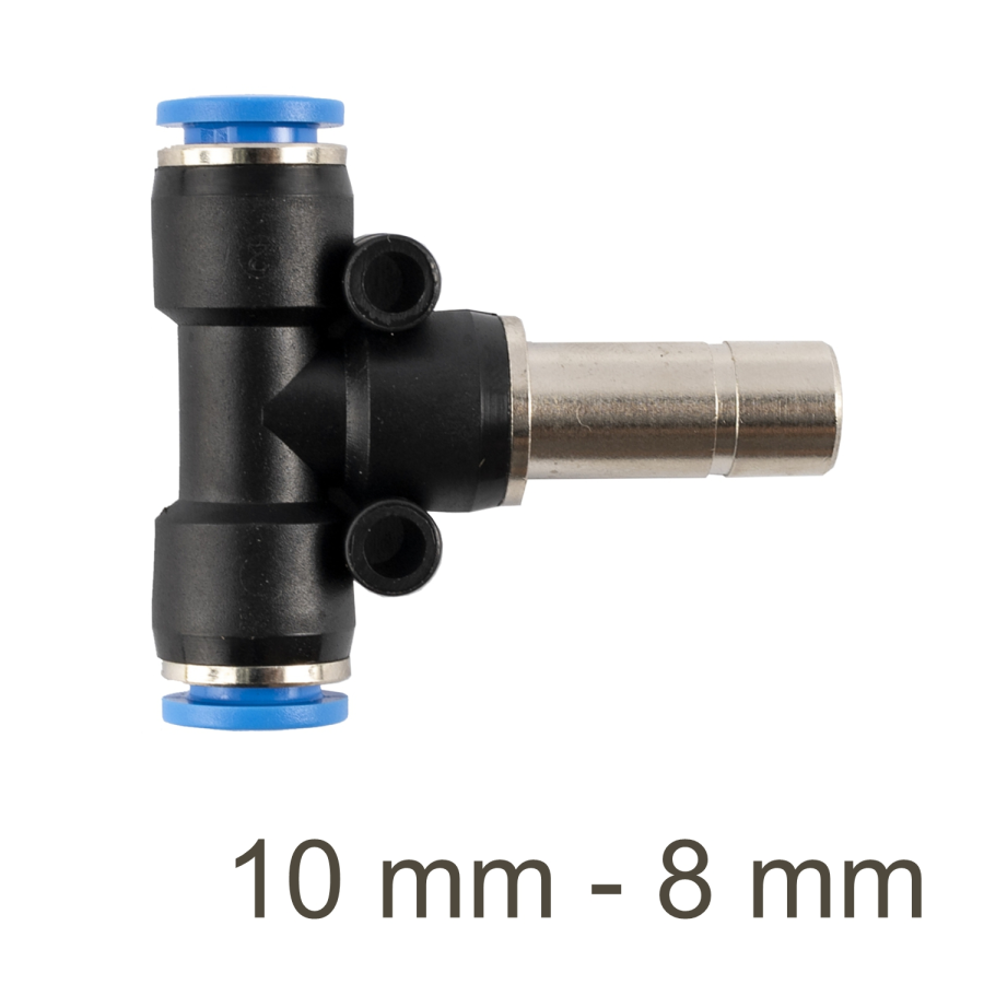(image for) Red. Insert T-joint Pu 10mm - 8mm