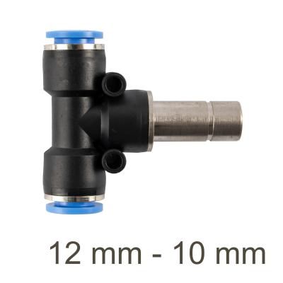 (image for) Red. Insert T-joint Pu 12mm - 10mm