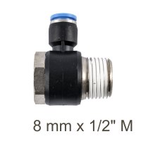 (image for) Swivel Elbow Pu 8mm X 1/2' M