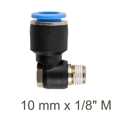 (image for) Swivel Elbow Pu 10mm X 1/8' M