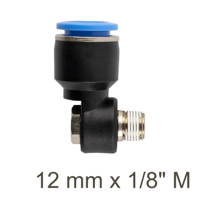 (image for) Swivel Elbow Pu 12mm X 1/8' M