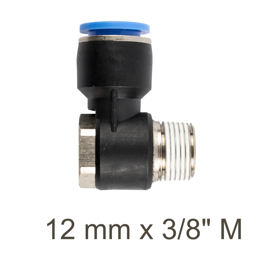 (image for) Swivel Elbow Pu 12mm X 3/8' M