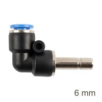Insert Elbow Pu 6mm (image for) Insert Elbow Pu 6mm