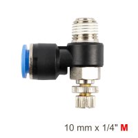 (image for) Flow Control Swiv. Elbow Pu 10mm X 1/4' M
