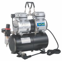 (image for) Compressor For Airbrush 2cyl With Tank