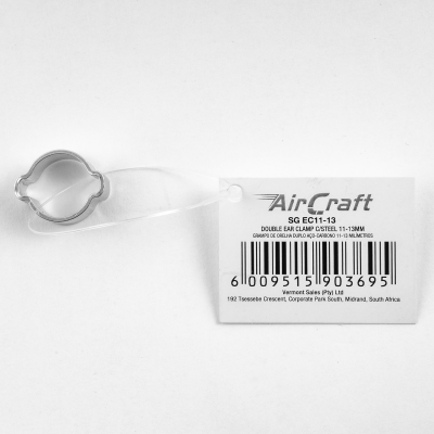 (image for) Double Ear Clamp C/steel 11-13mm