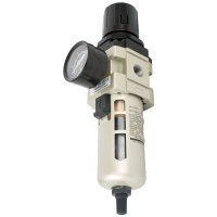 Filter / Regulator 1/4' In Line With Auto Drain (image for) Filter / Regulator 1/4' In Line With Auto Drain