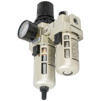 (image for) Filter / Regulator / Lubricator 1/4' With Auto Drain (hec3010-02d)