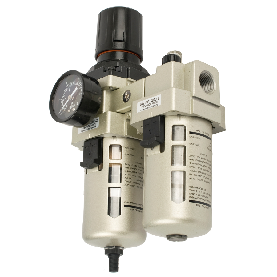 (image for) Filter / Regulator / Lubricator 1/2' With Auto Drain (hec4010-04d)
