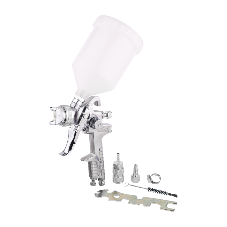 (image for) Spray Gun Hvlp 1.4mm Nozzle With Female Connector & Universal Coupler