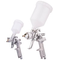 Spray Gun Kit Sg H827 & Sg H2000 Combo With Polished Body Hvlp (image for) Spray Gun Kit Sg H827 & Sg H2000 Combo With Polished Body Hvlp