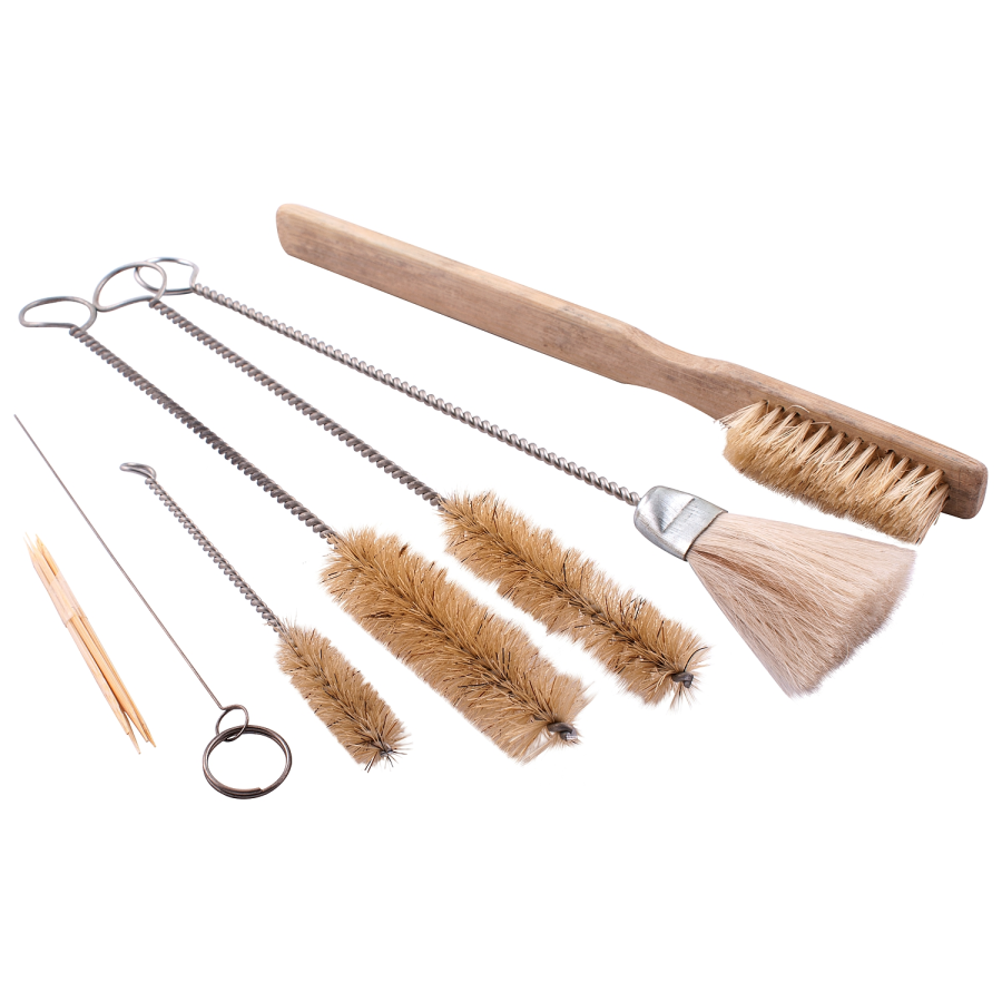 (image for) Set Of Cleaning Brushes 7pce For Spray Guns