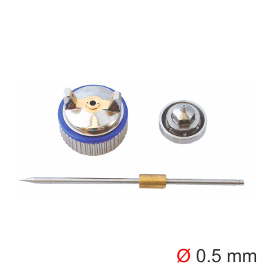 (image for) Nozzle/needle Kit 0.5mm For Lm3000m
