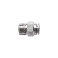 (image for) Metal Pu Fitting Straight 6mm X 1/4' M