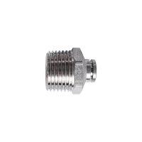 (image for) Metal Pu Fitting Straight 6mm X 1/2' M