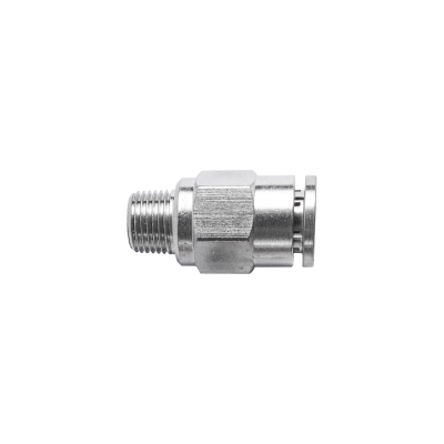(image for) Metal Pu Fitting Straight 8mm X 1/8' M