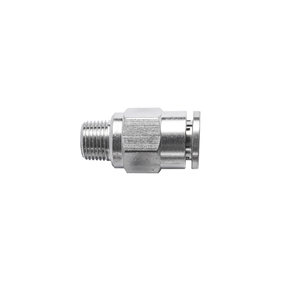 (image for) Metal Pu Fitting Straight 8mm X 1/8' M
