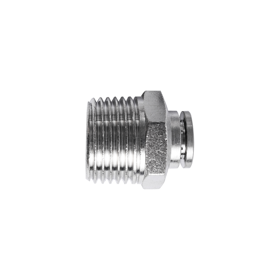 (image for) Metal Pu Fitting Straight 8mm X 1/2' M