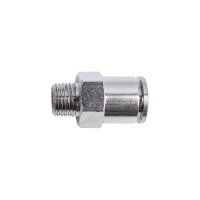 (image for) Metal Pu Fitting Straight 12mm X 1/4' M